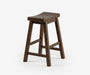 Cherry Saddle Bar Stool Set - The Essential 