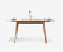 Expandable Oak Dining Table - The Essential 