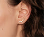 Bezel Cluster Earrings - The Essential 