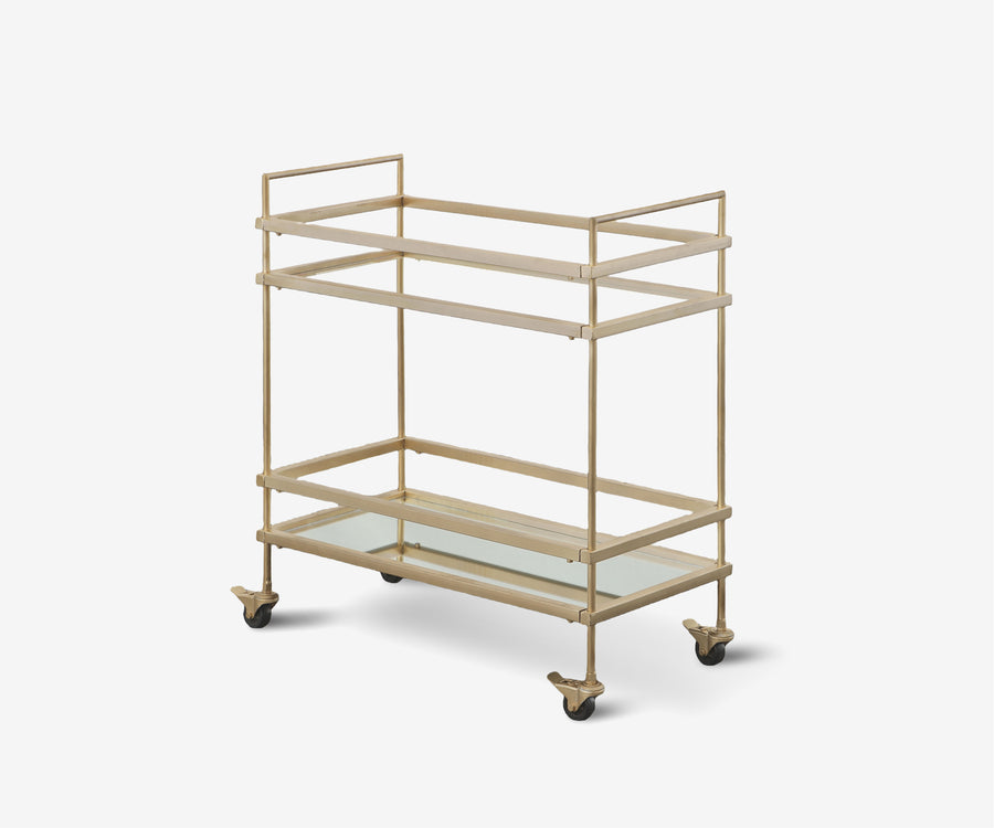 Brass Bar Cart