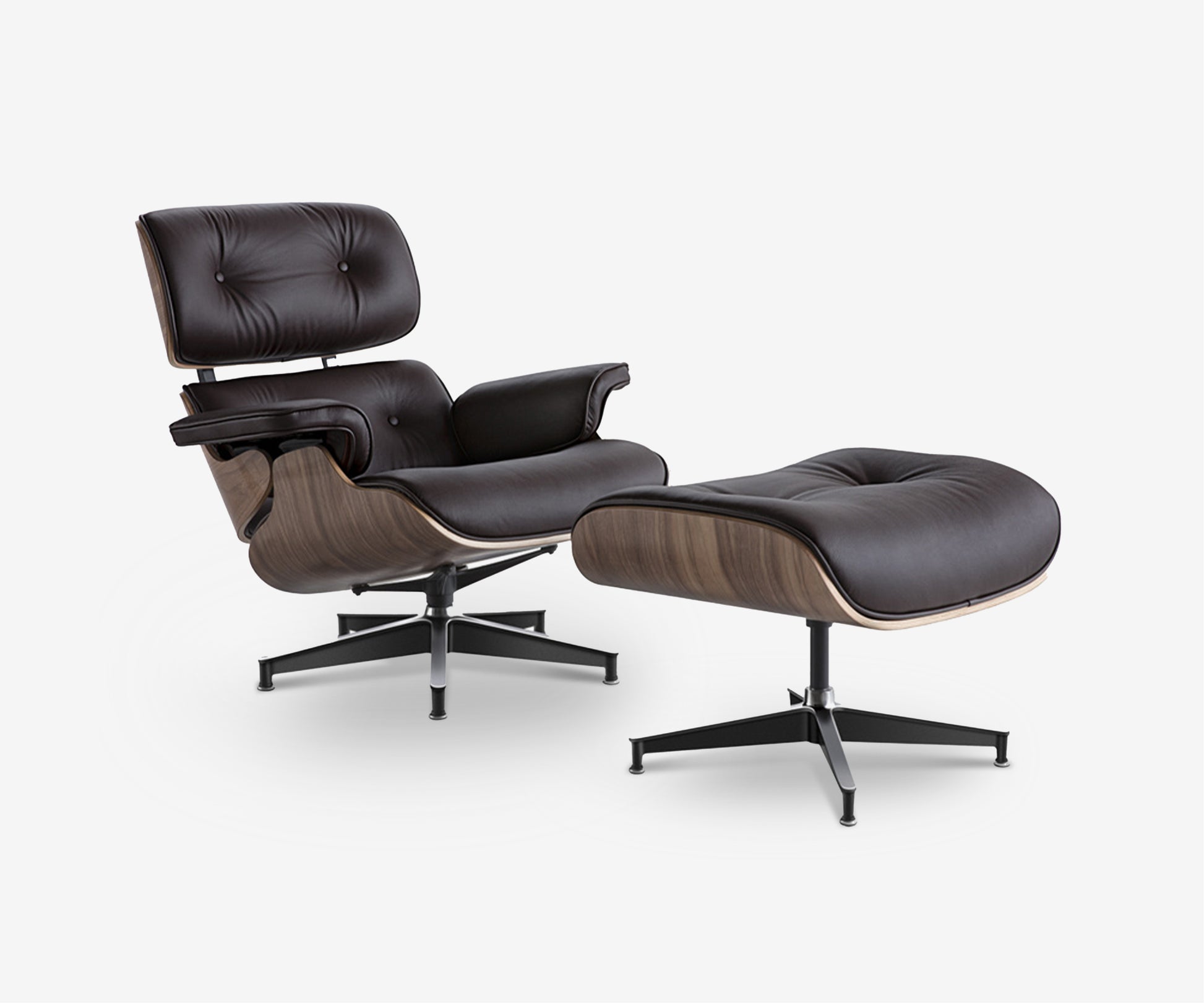 Mid Century Dark Living Room - The Essential 