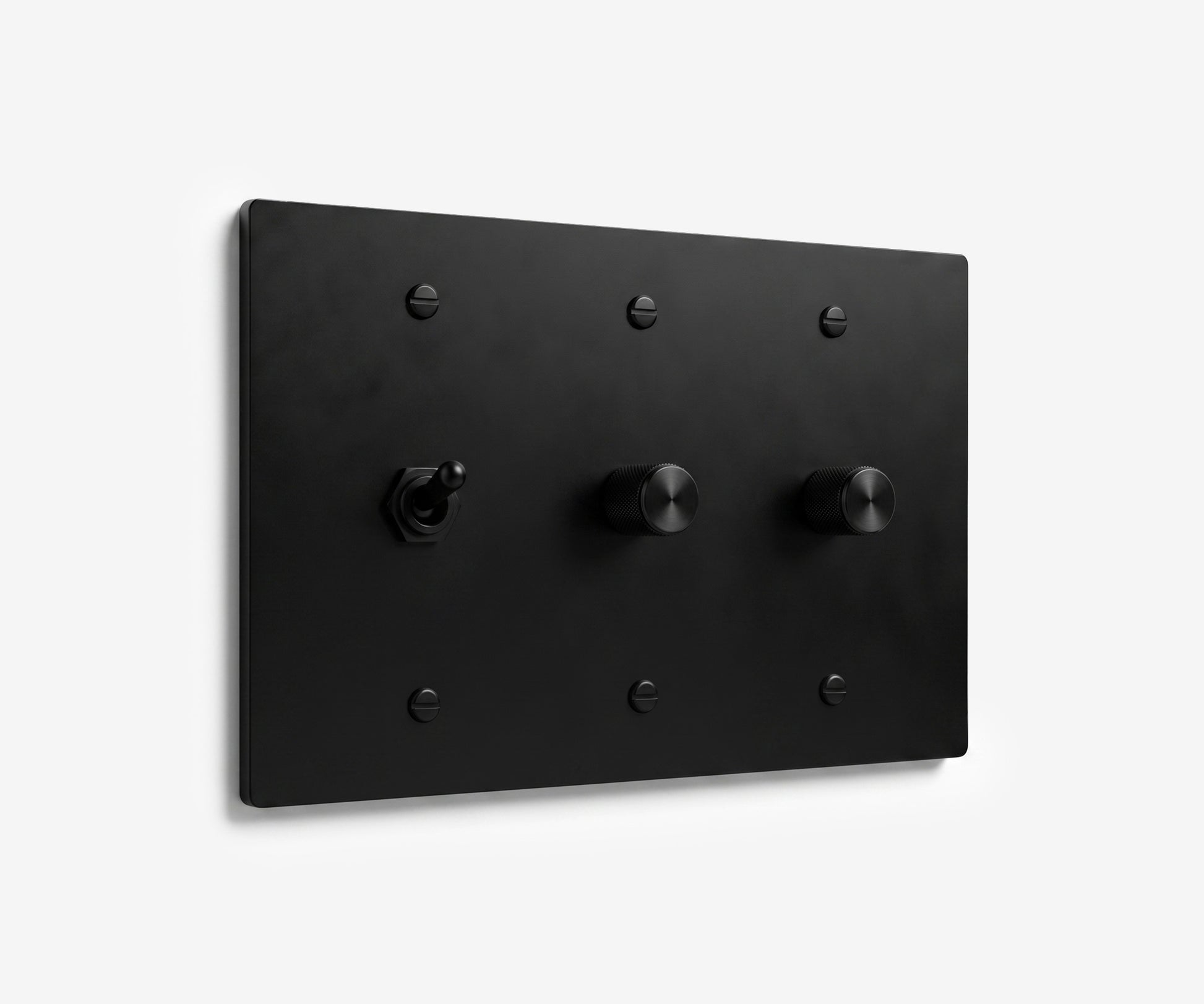 Stainless Steel Switch Plate - 3 Gang