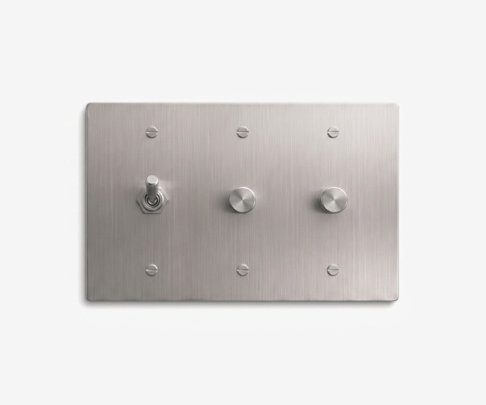 Stainless Steel Switch Plate - 3 Gang