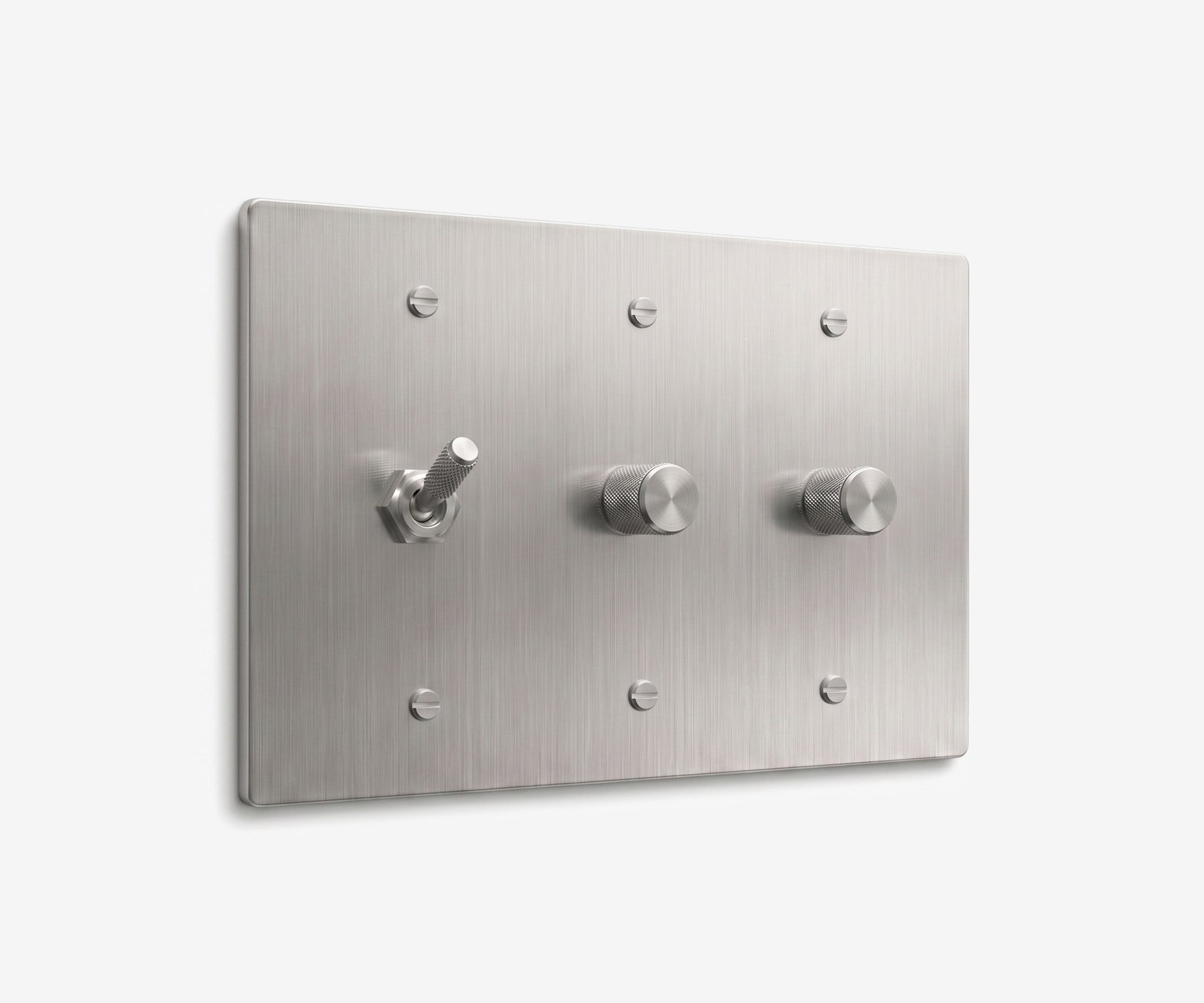 Stainless Steel Switch Plate - 3 Gang