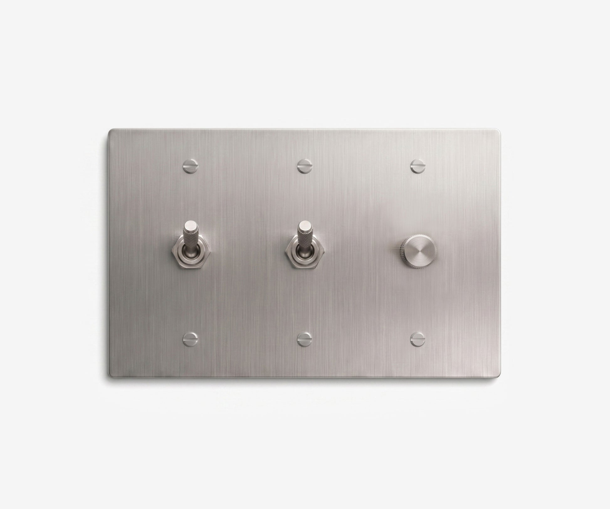 Stainless Steel Switch Plate - 3 Gang