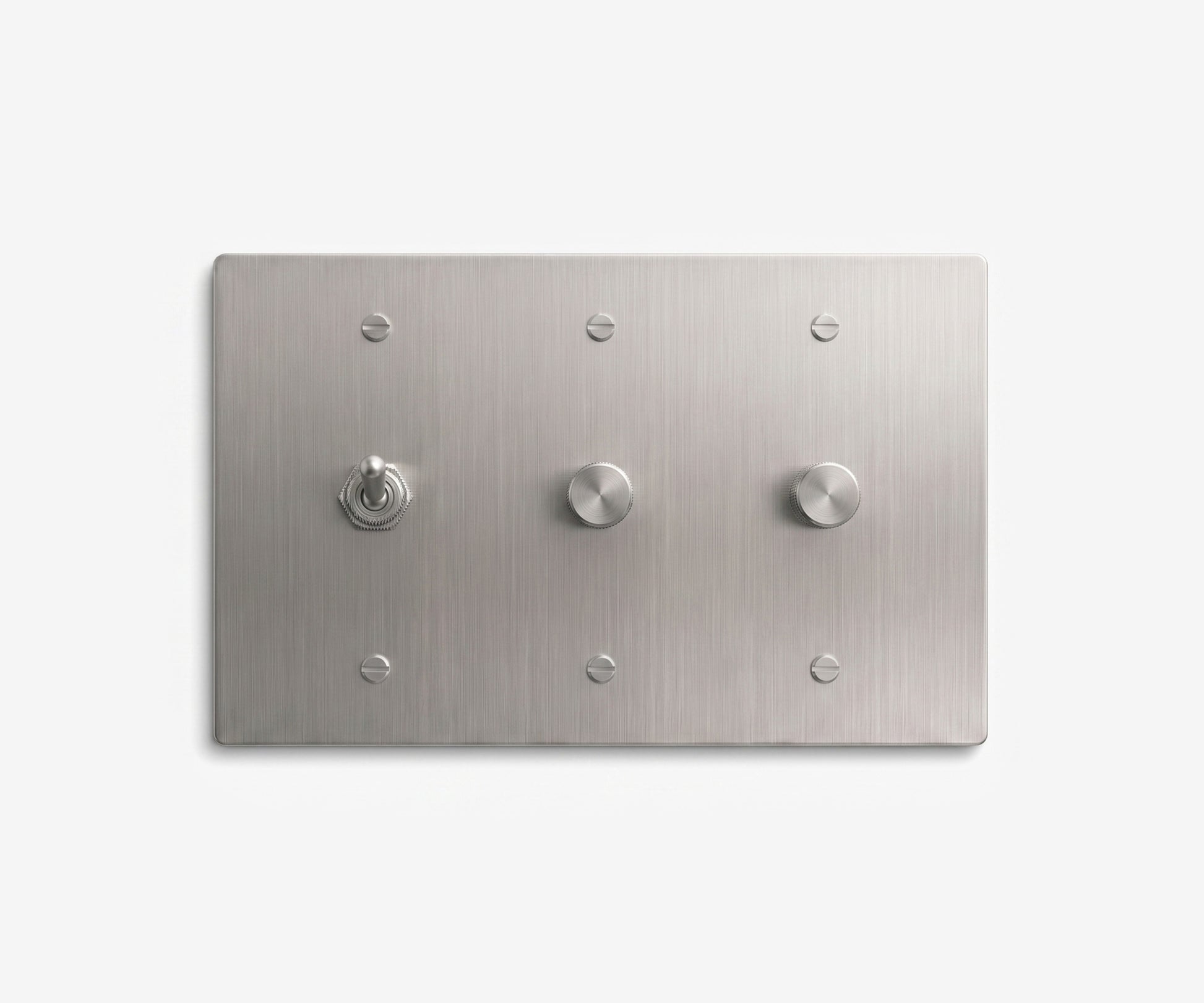 Stainless Steel Switch Plate - 3 Gang