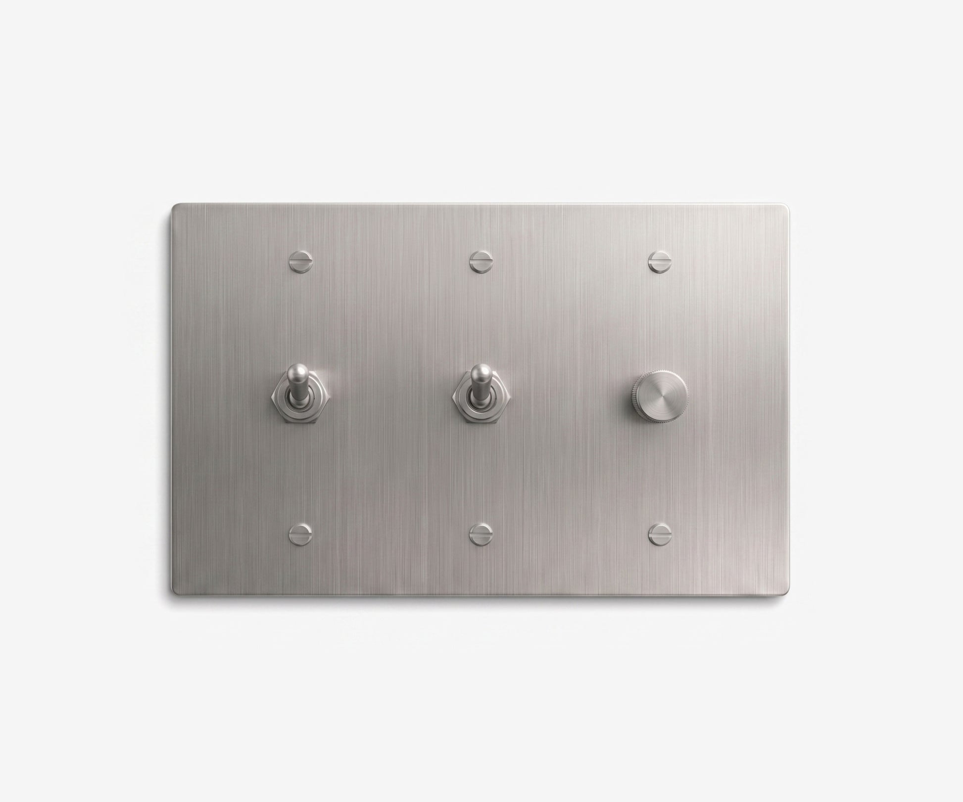 Stainless Steel Switch Plate - 3 Gang