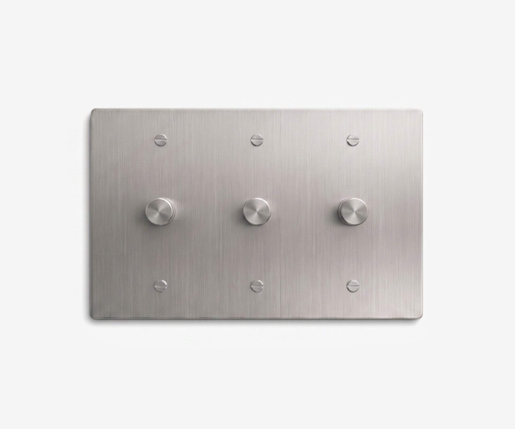 Stainless Steel Switch Plate - 3 Gang