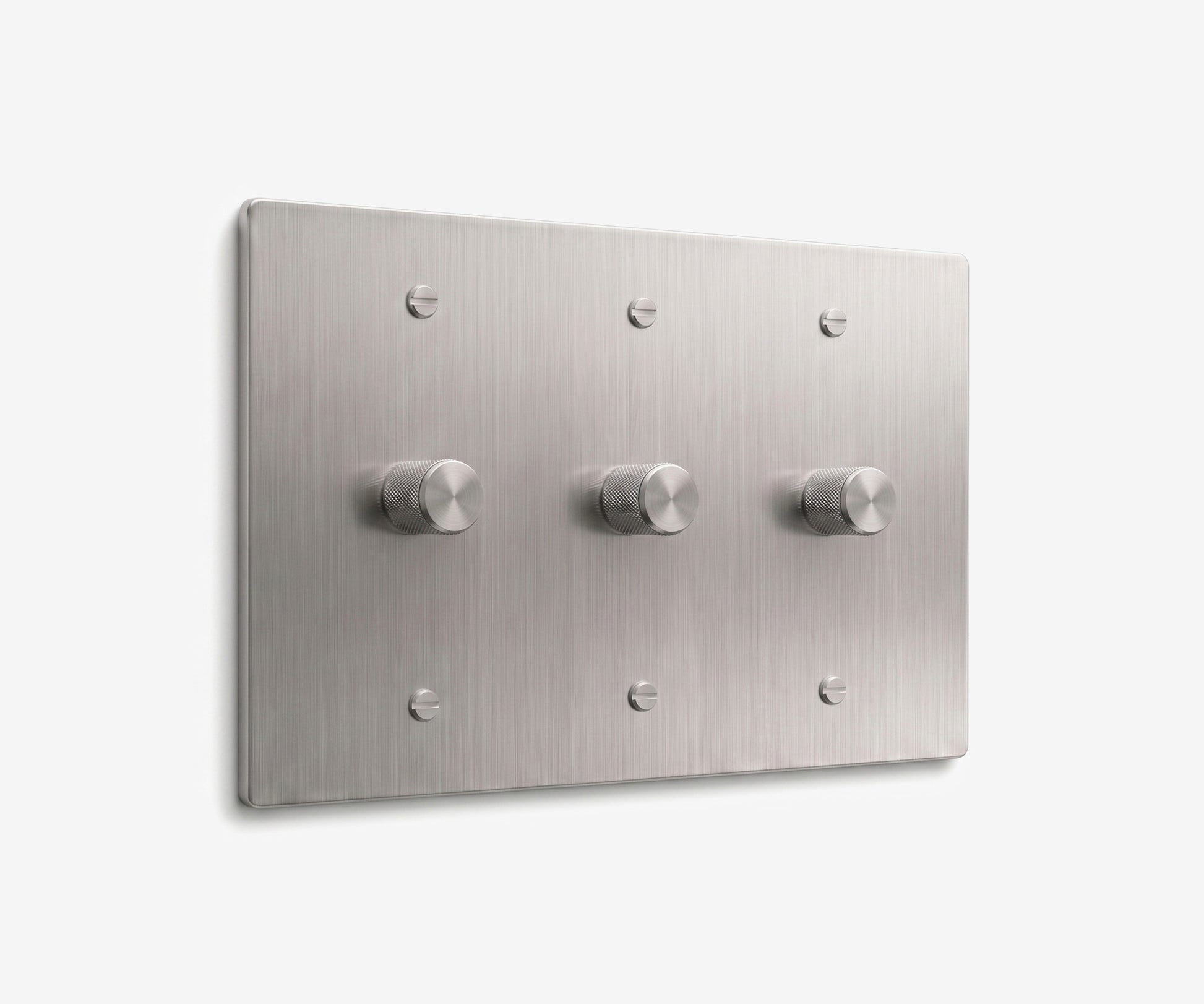 Stainless Steel Switch Plate - 3 Gang
