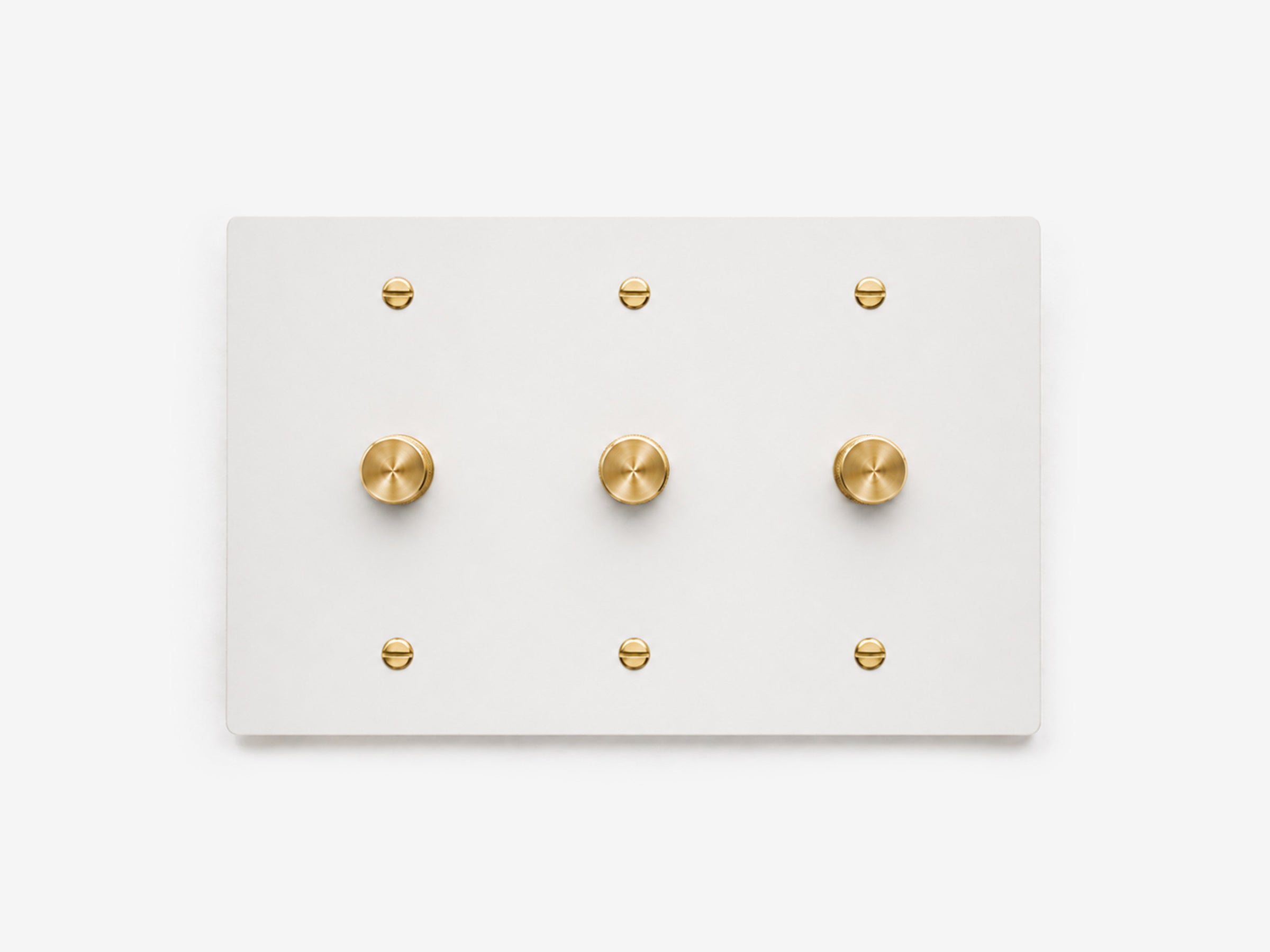 Stainless Steel Switch Plate - 3 Gang