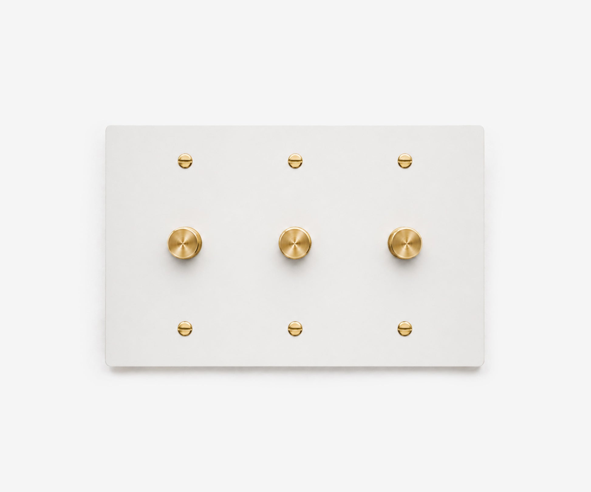 Stainless Steel Switch Plate - 3 Gang