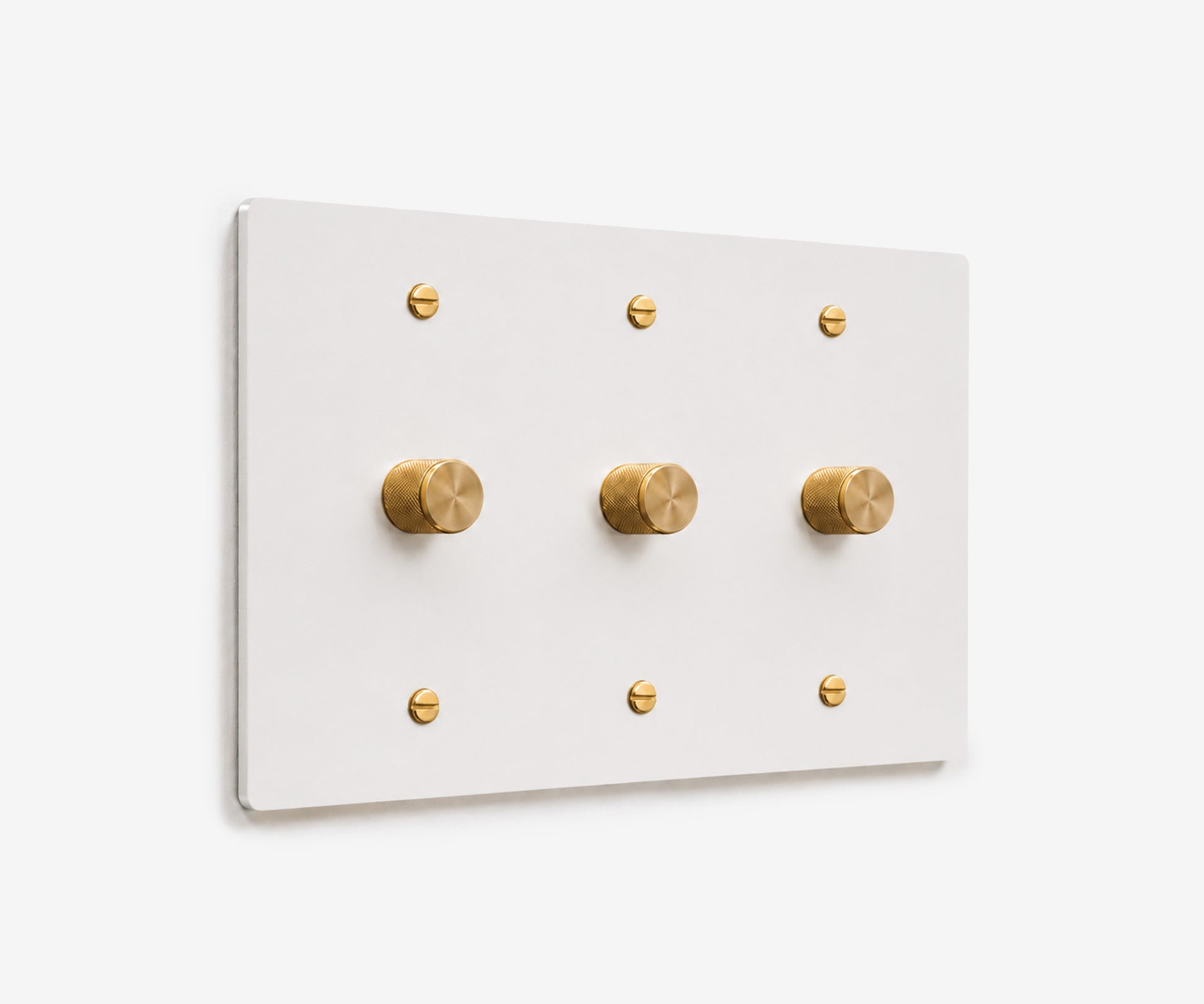 Stainless Steel Switch Plate - 3 Gang