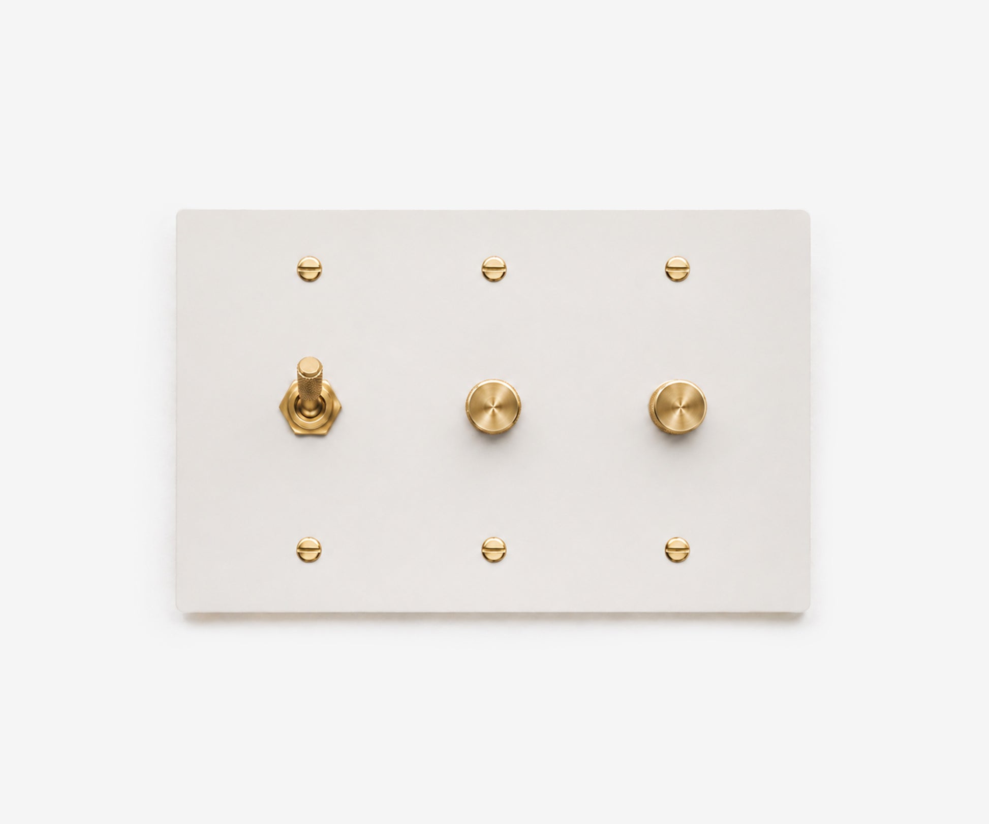 Stainless Steel Switch Plate - 3 Gang