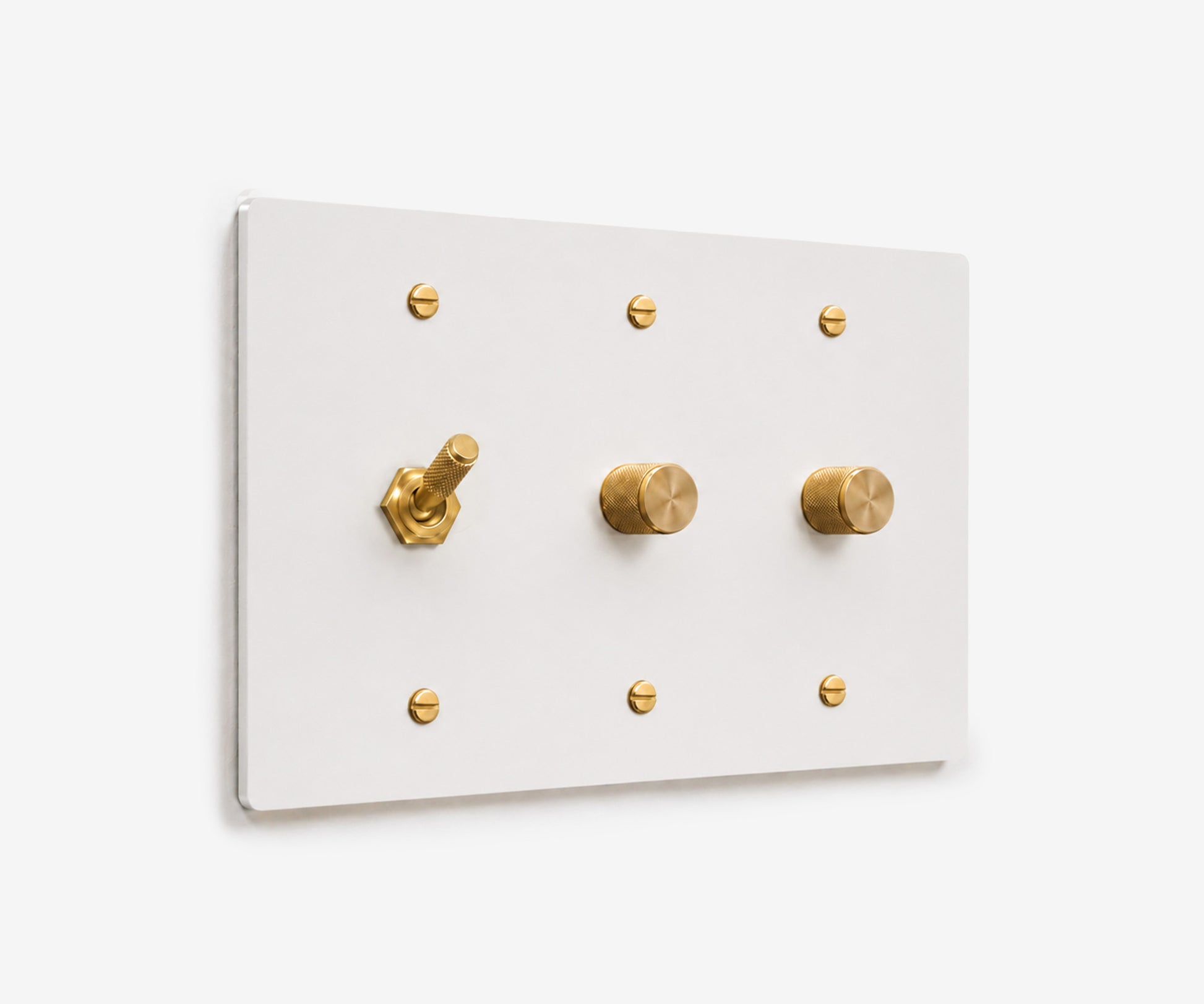 Stainless Steel Switch Plate - 3 Gang