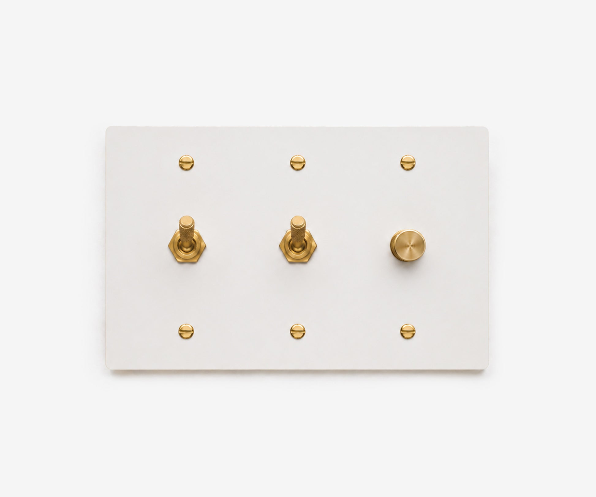 Stainless Steel Switch Plate - 3 Gang
