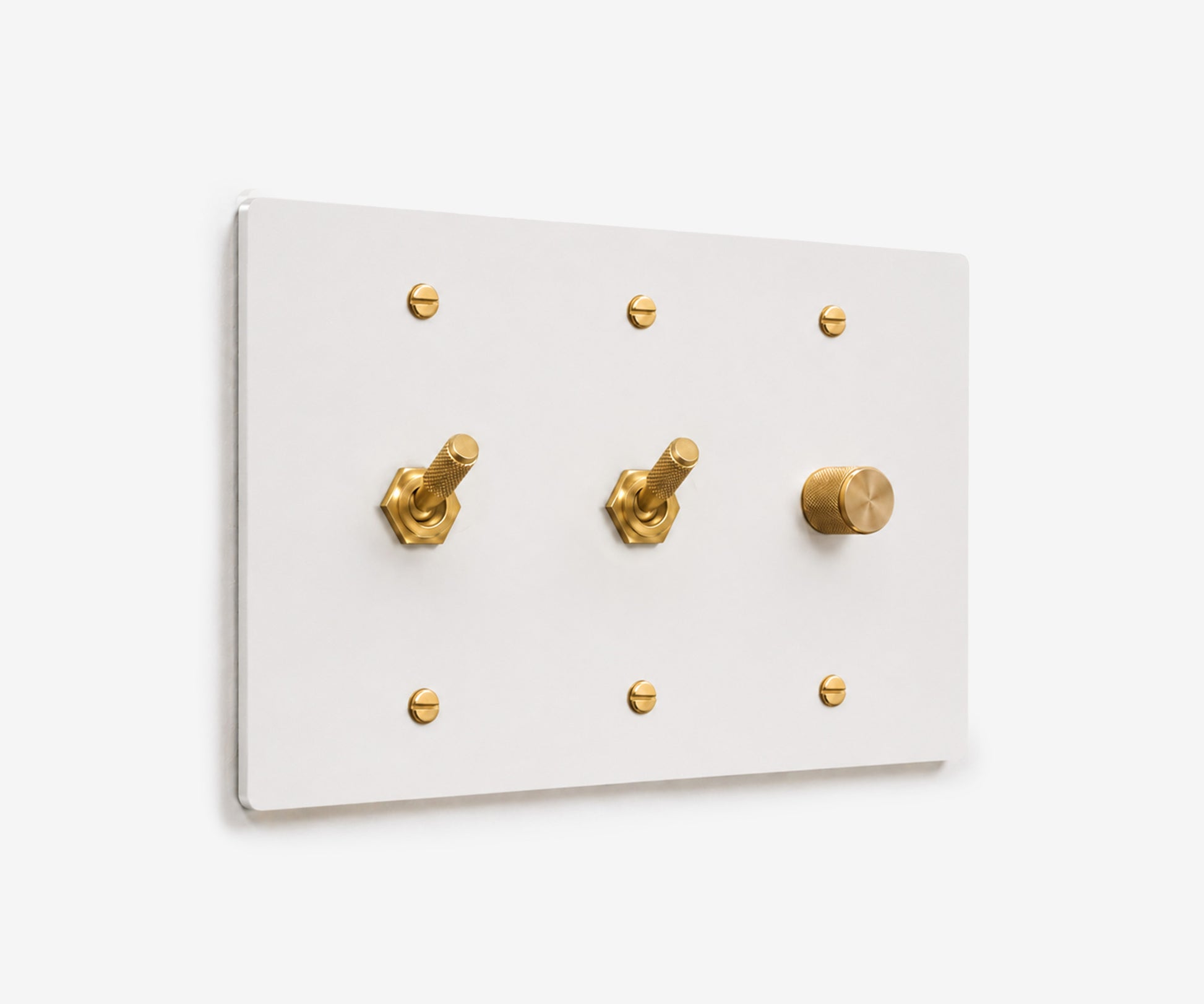 Stainless Steel Switch Plate - 3 Gang