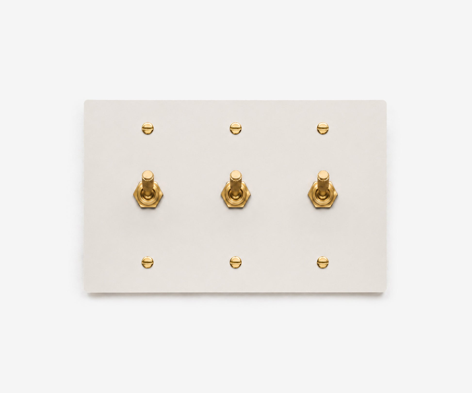 Stainless Steel Switch Plate - 3 Gang