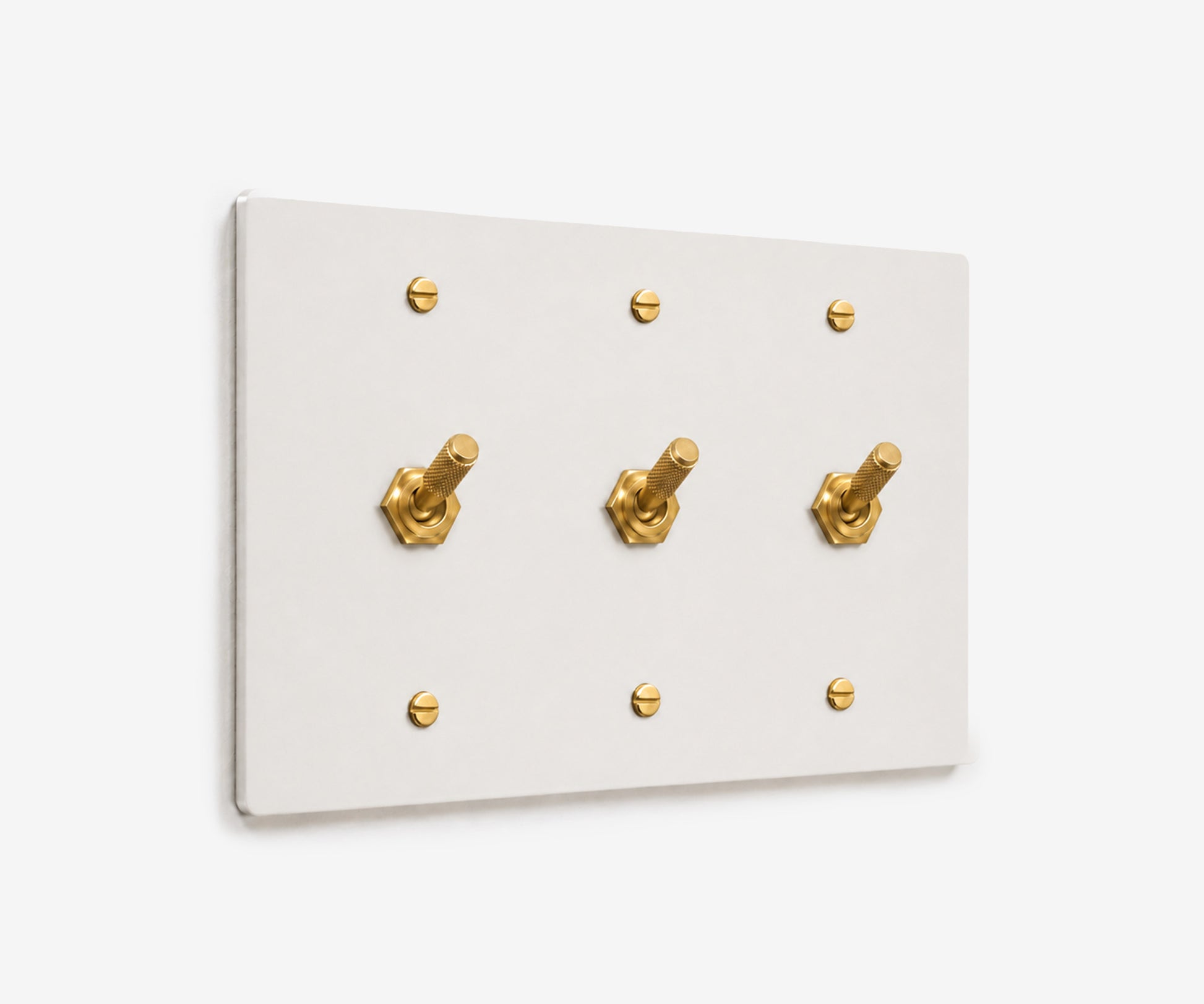 Stainless Steel Switch Plate - 3 Gang