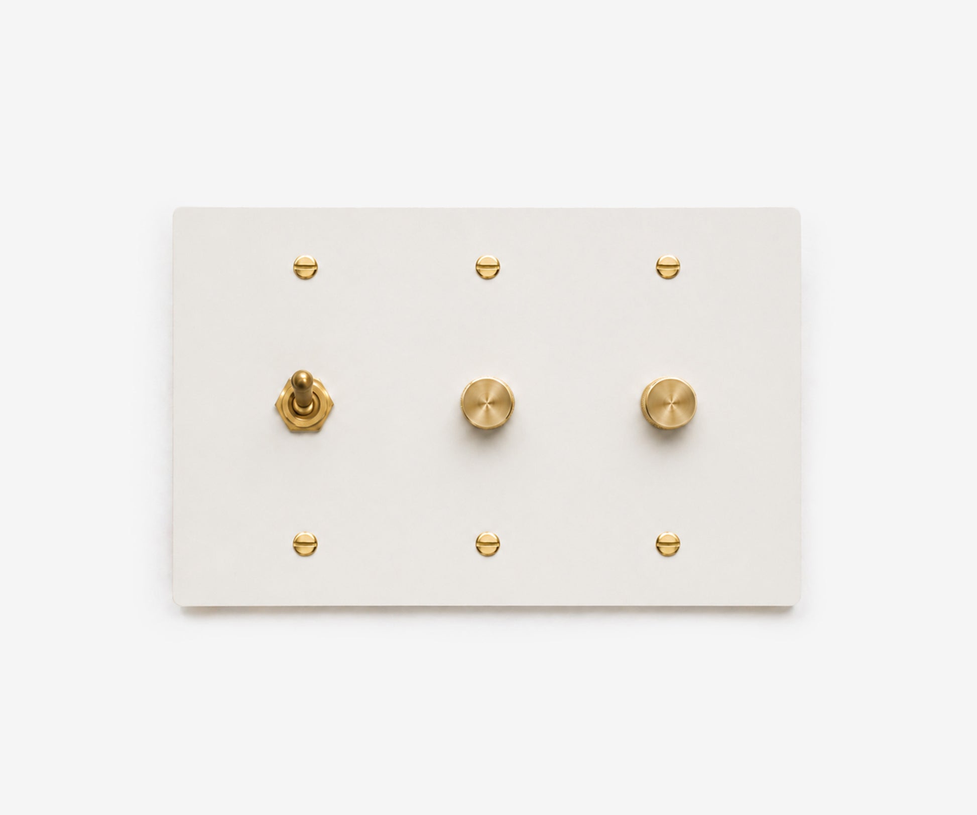 Stainless Steel Switch Plate - 3 Gang