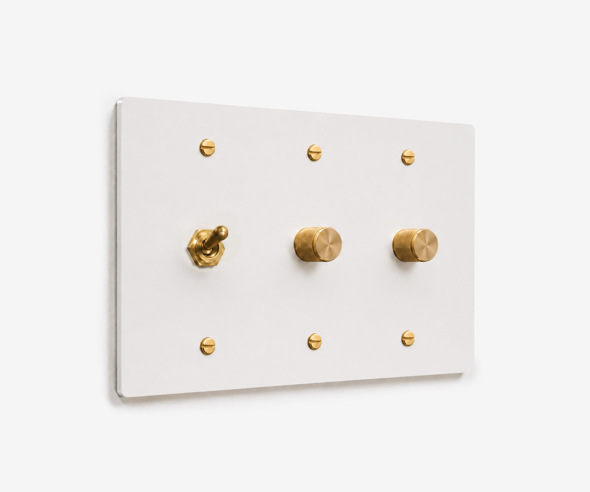 Stainless Steel Switch Plate - 3 Gang