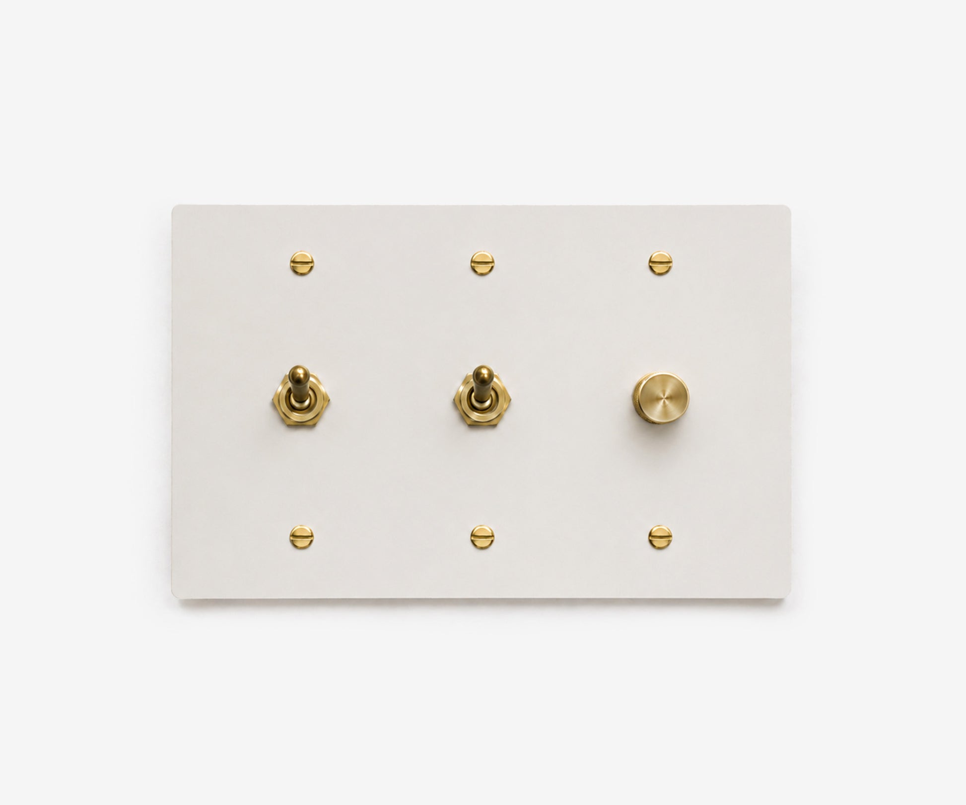 Stainless Steel Switch Plate - 3 Gang