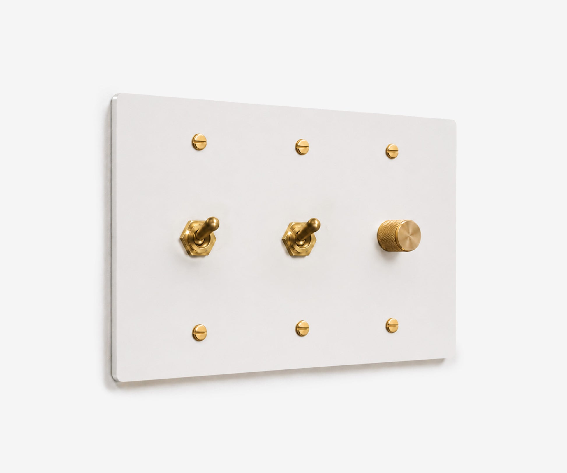 Stainless Steel Switch Plate - 3 Gang