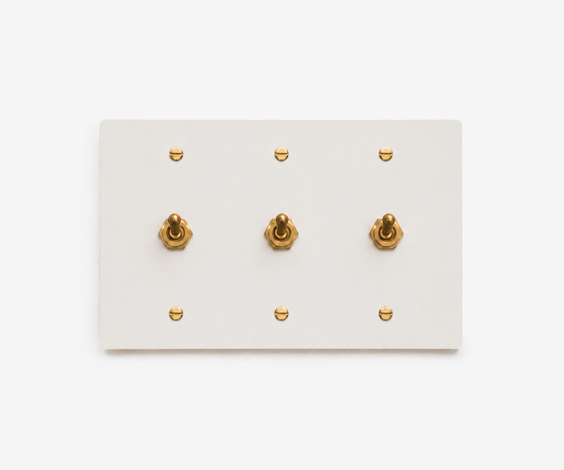 Stainless Steel Switch Plate - 3 Gang