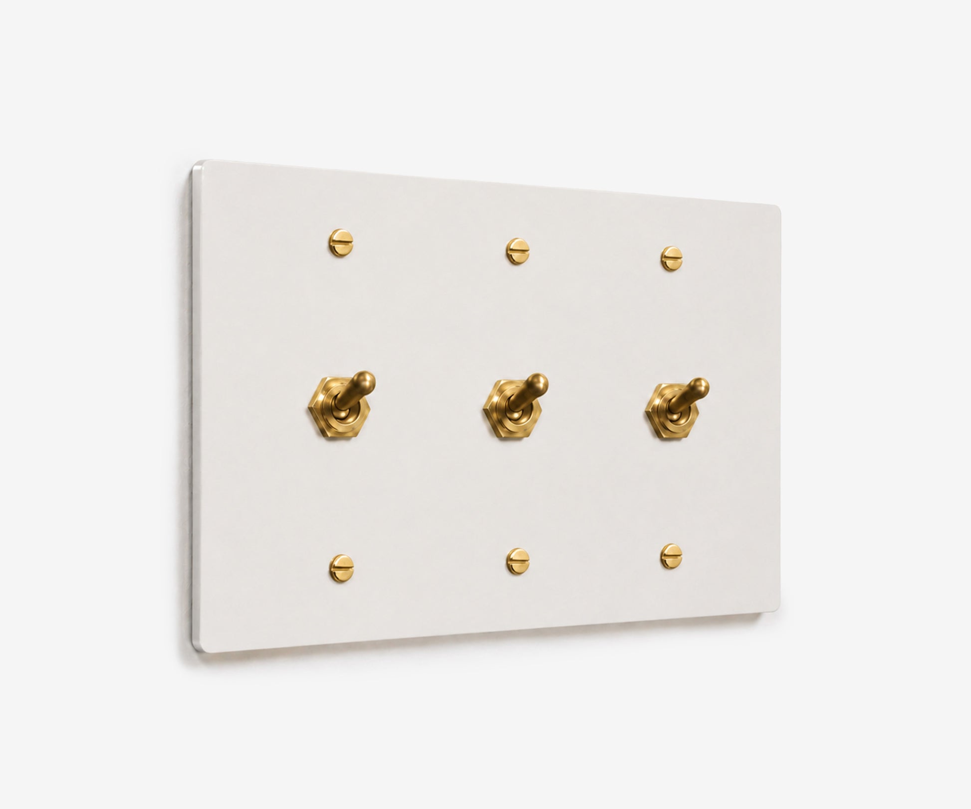 Stainless Steel Switch Plate - 3 Gang