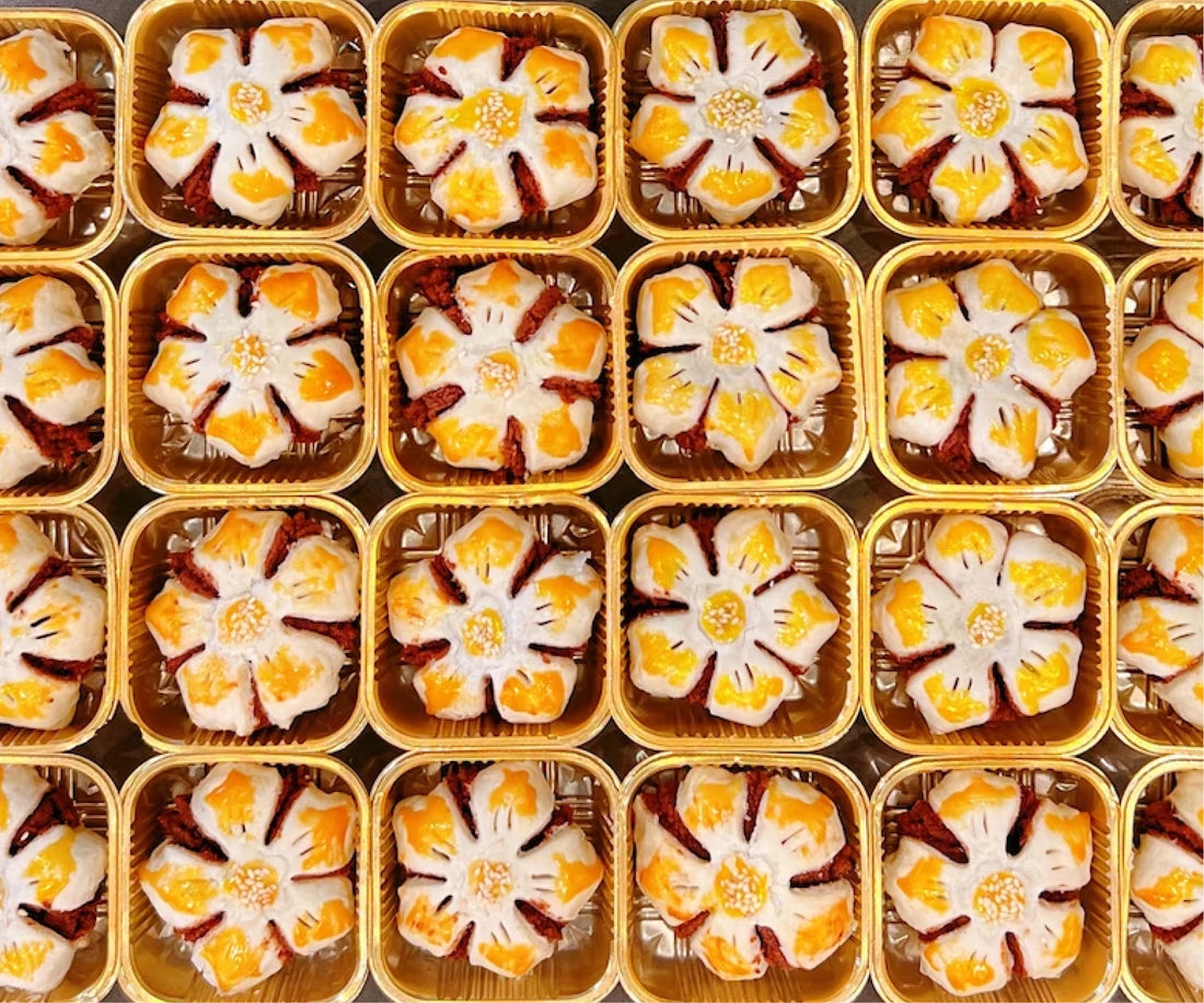 Taiwanese Flower Cakes