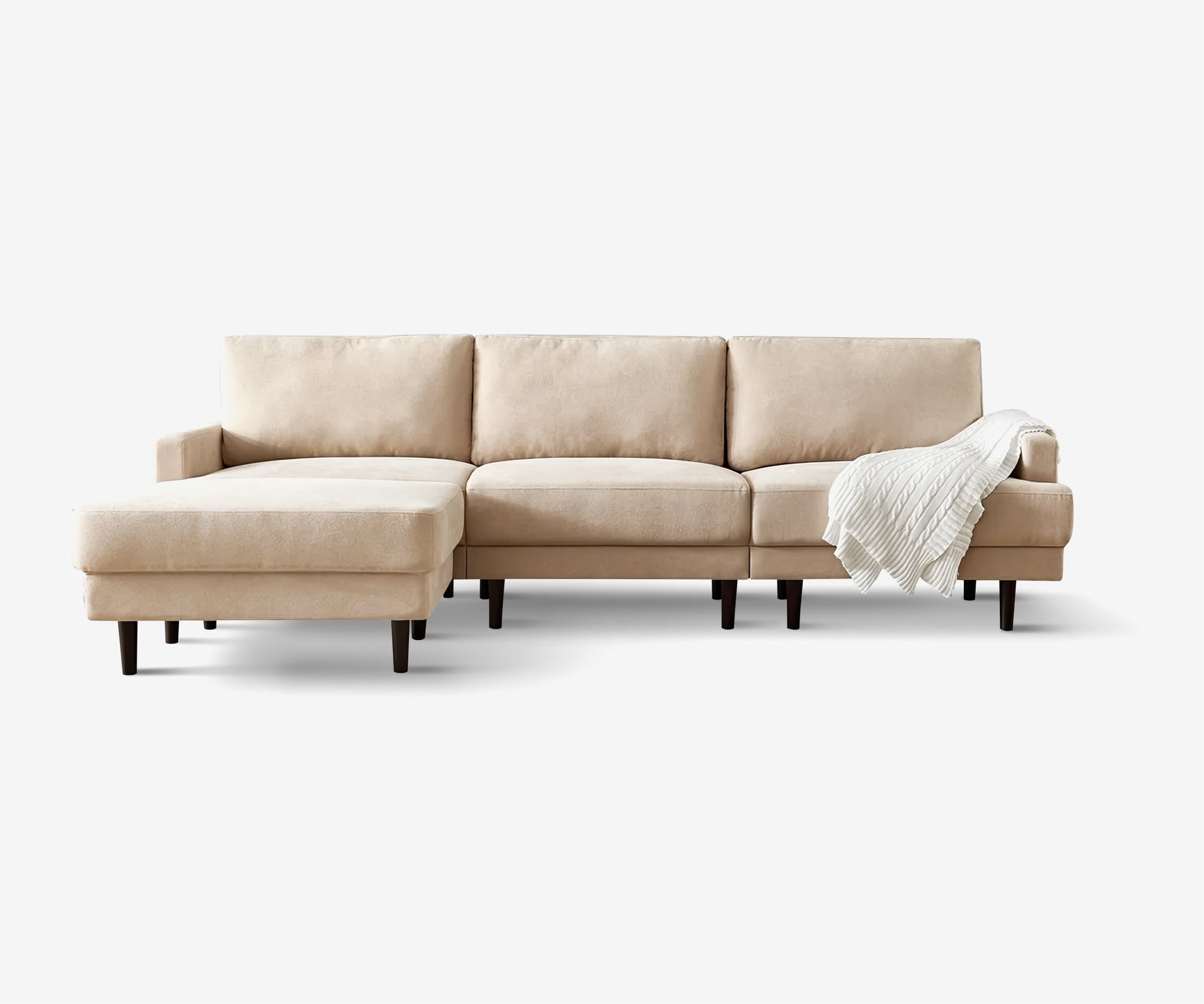 Mid Century Light Living Room - The Essential 