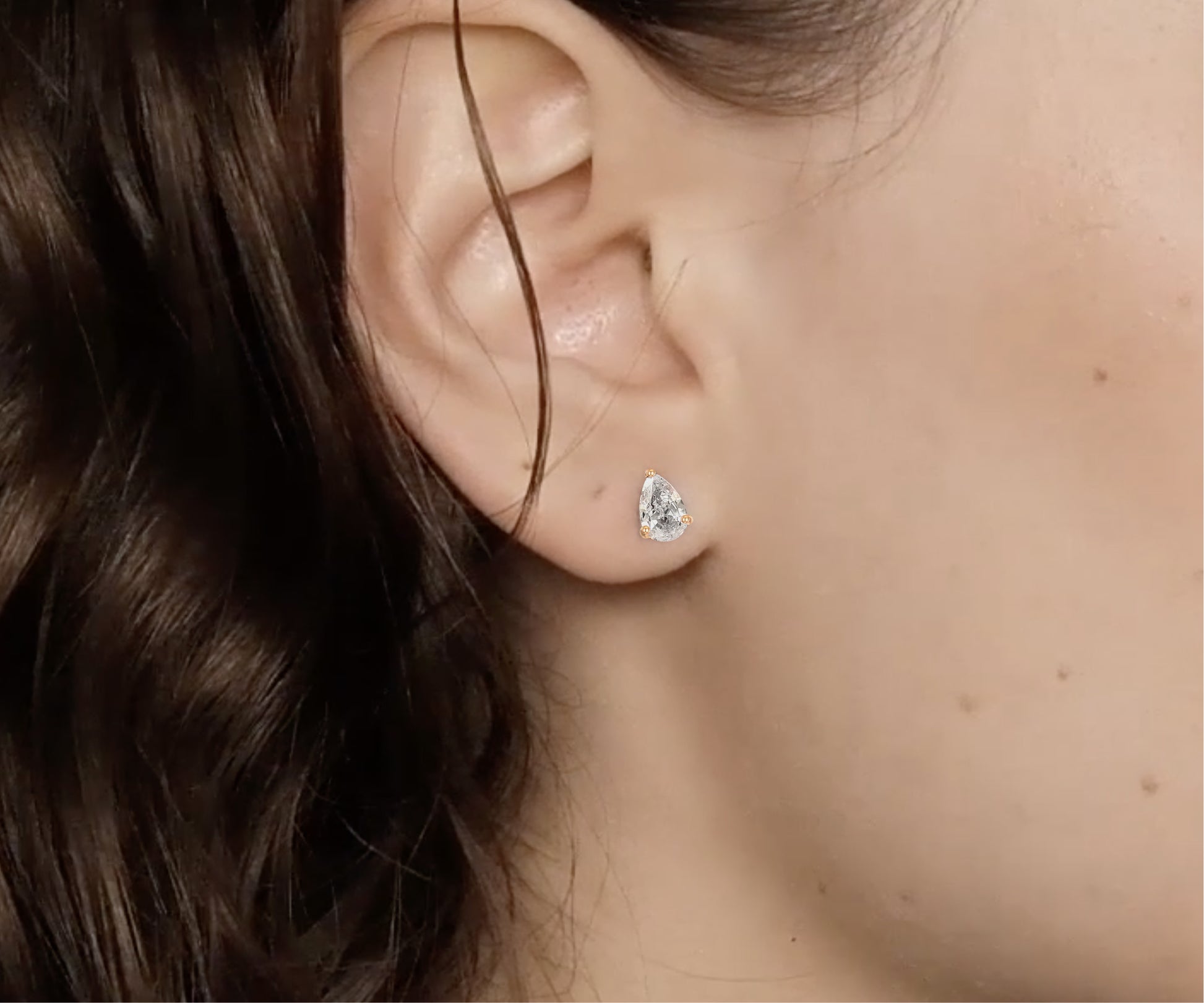 Pear Cut Stud Earrings - The Essential 