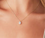 Oval Cut Pendant Necklace - The Essential 