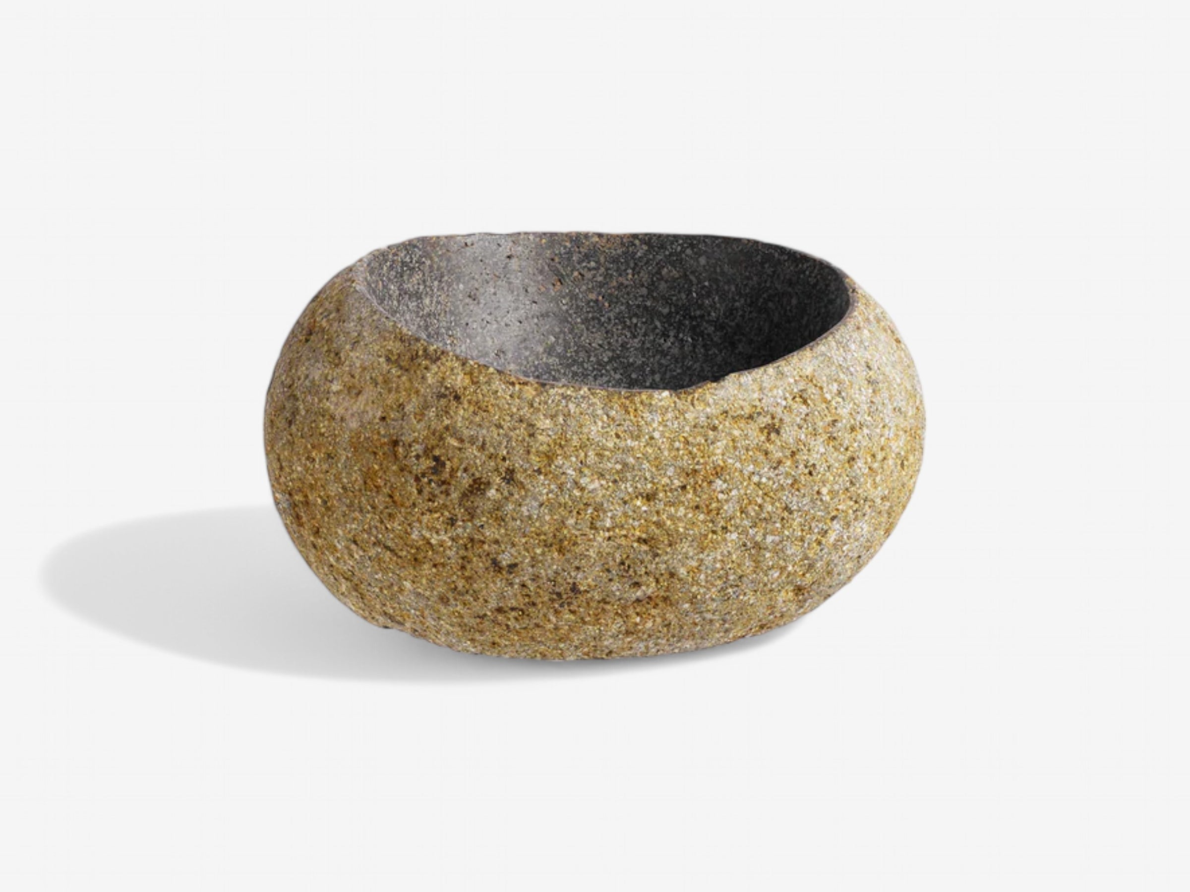 Carved River Stone Bowl - The Essential 