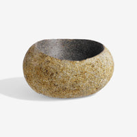 Carved River Stone Bowl