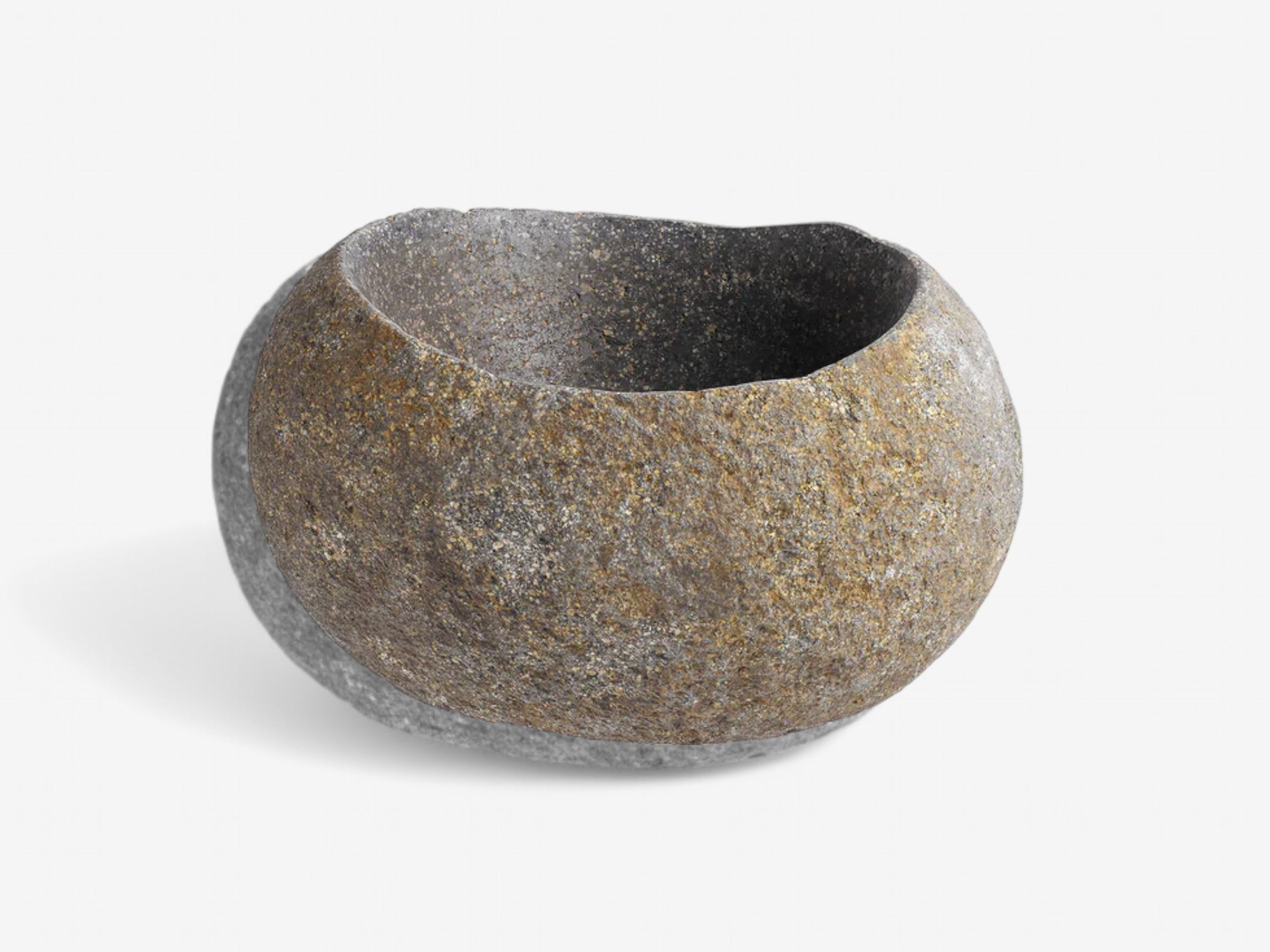 Carved River Stone Bowl - The Essential 