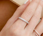 Double Row Pavé Eternity Ring - The Essential 