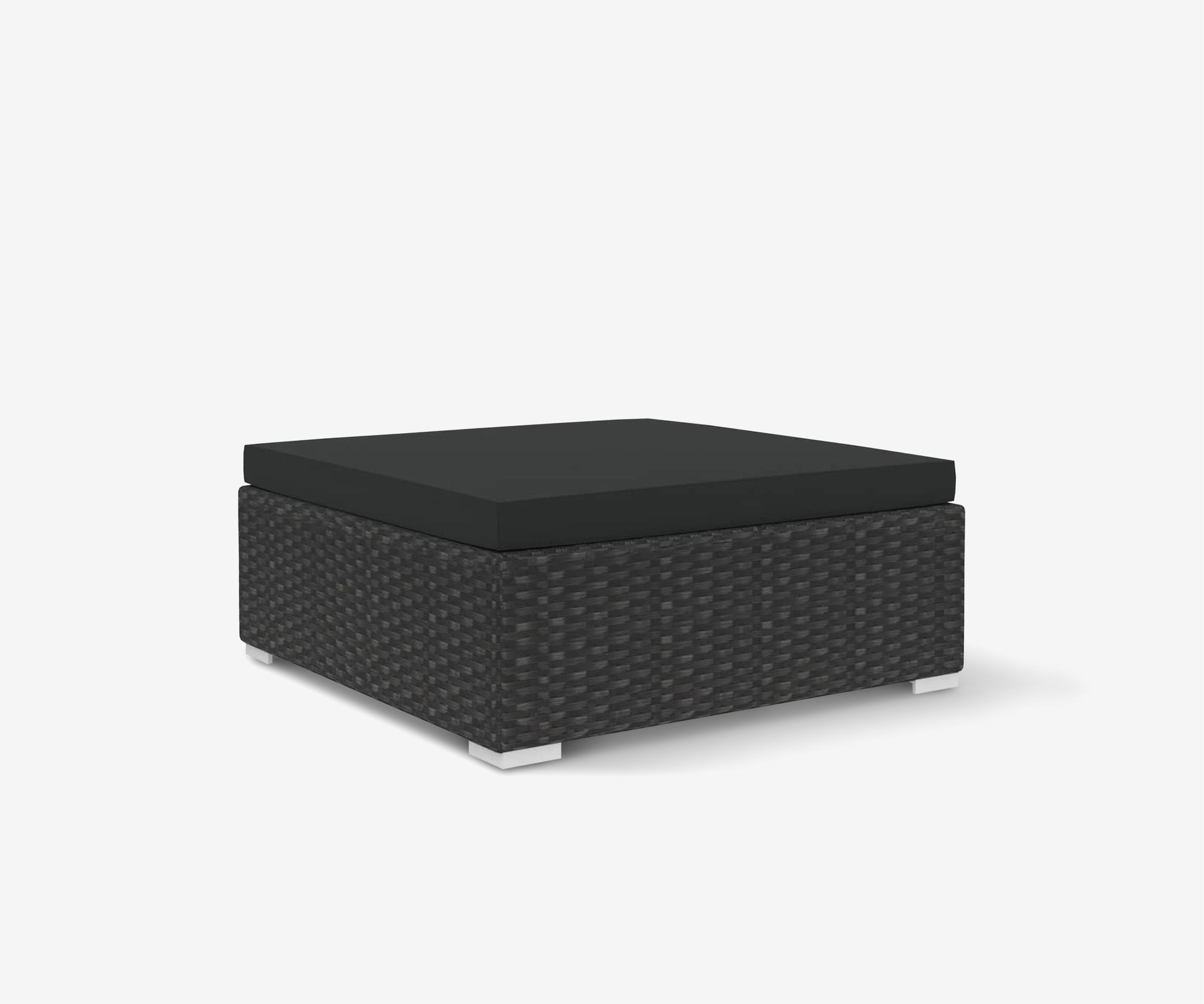 Black Rattan Patio Lounge Set - The Essential 