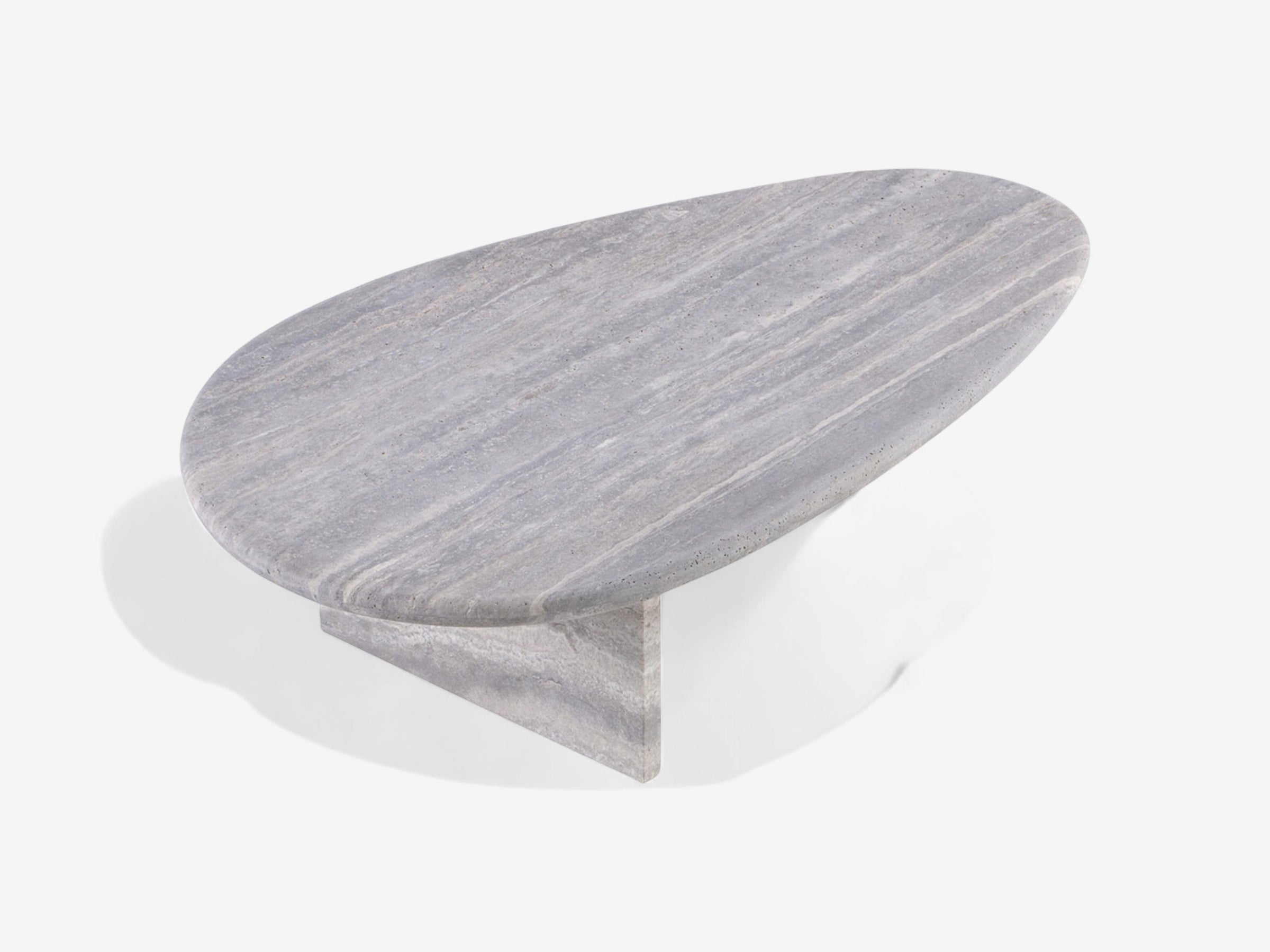 Cenere Travertine Coffee Table - The Essential 
