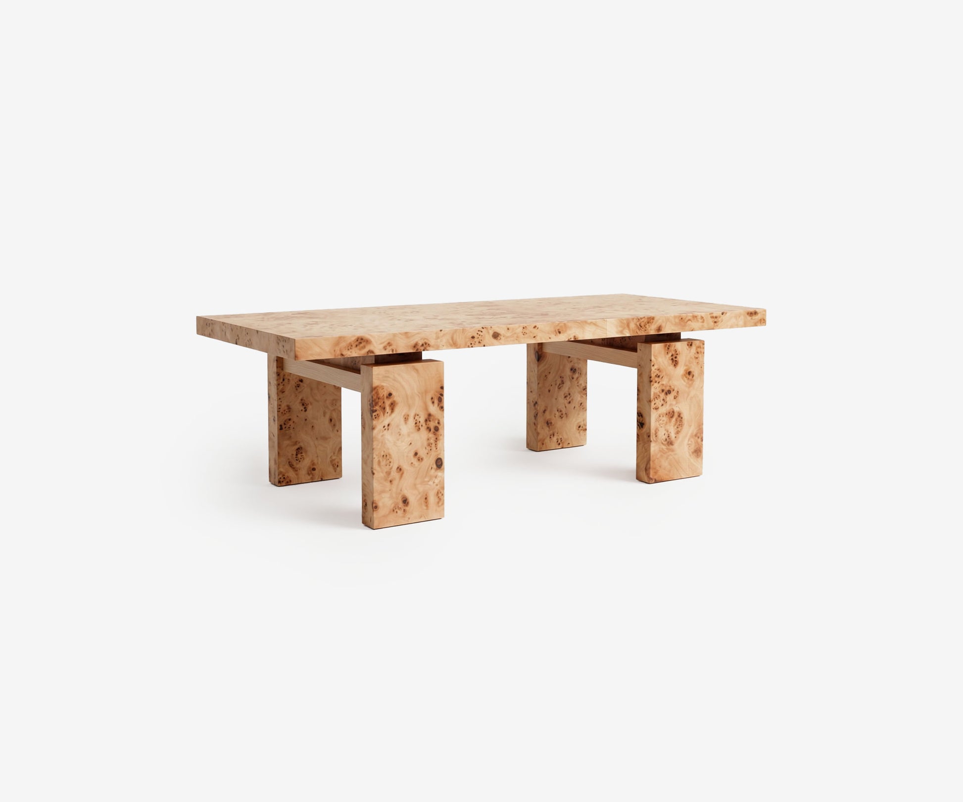 Aperture Burl Coffee Table - The Essential 