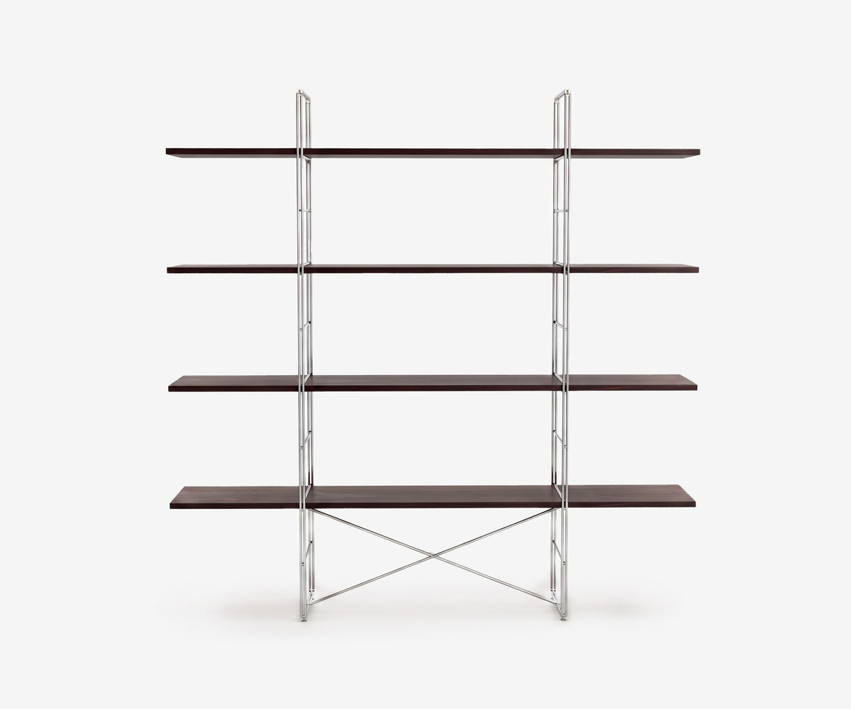 Arka Solid Wood Bookshelf