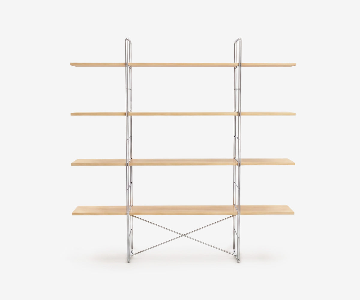 Arka Solid Wood Bookshelf