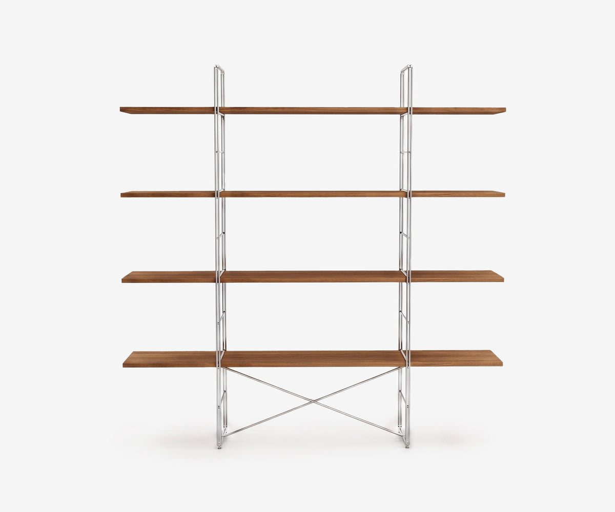 Arka Solid Wood Bookshelf