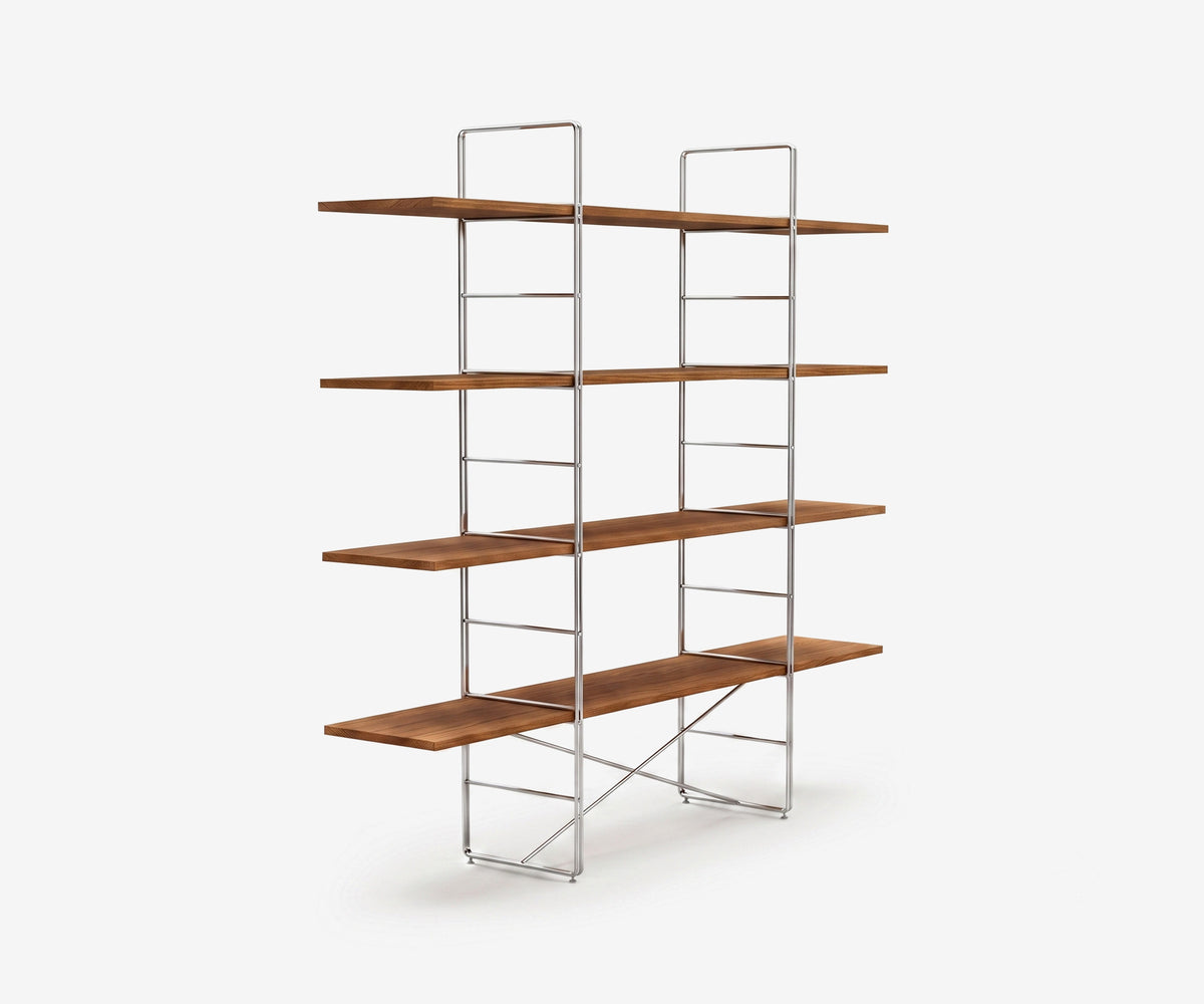 Arka Solid Wood Bookshelf