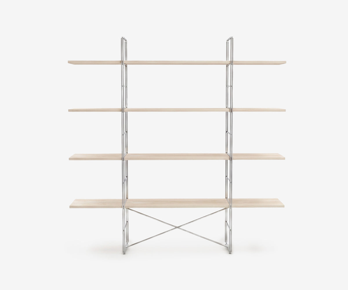 Arka Solid Wood Bookshelf