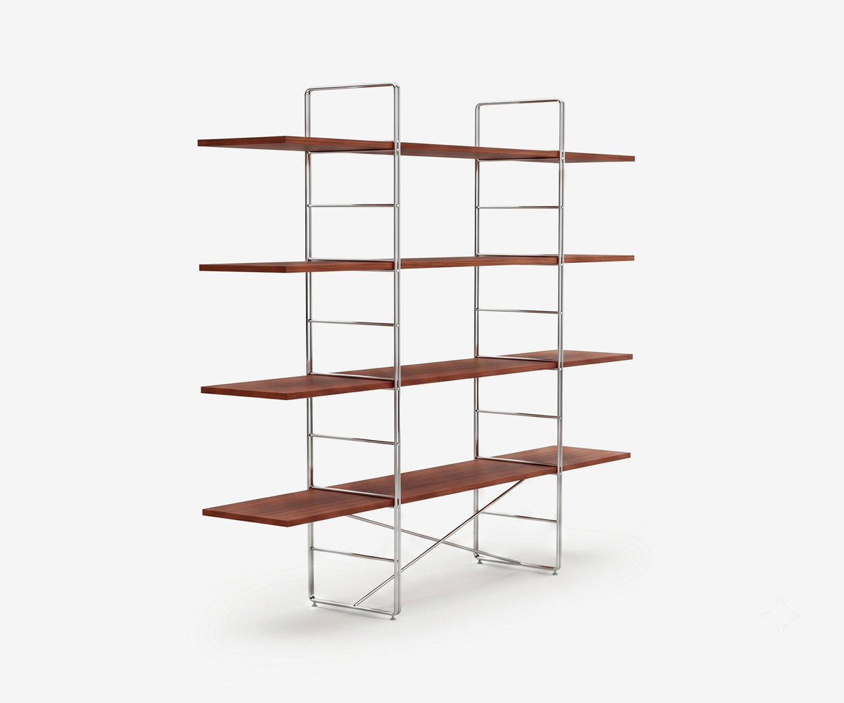 Arka Solid Wood Bookshelf