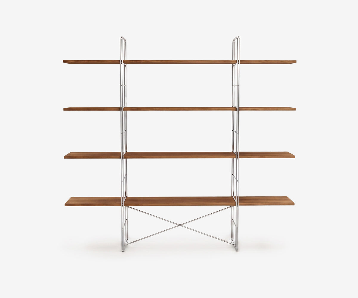 Arka Solid Wood Bookshelf