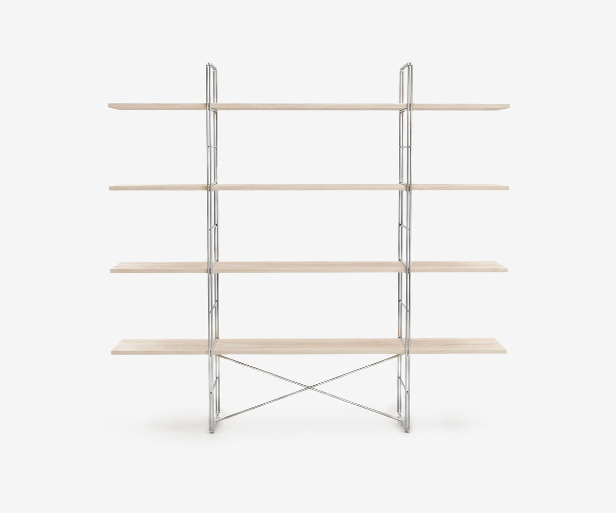 Arka Solid Wood Bookshelf