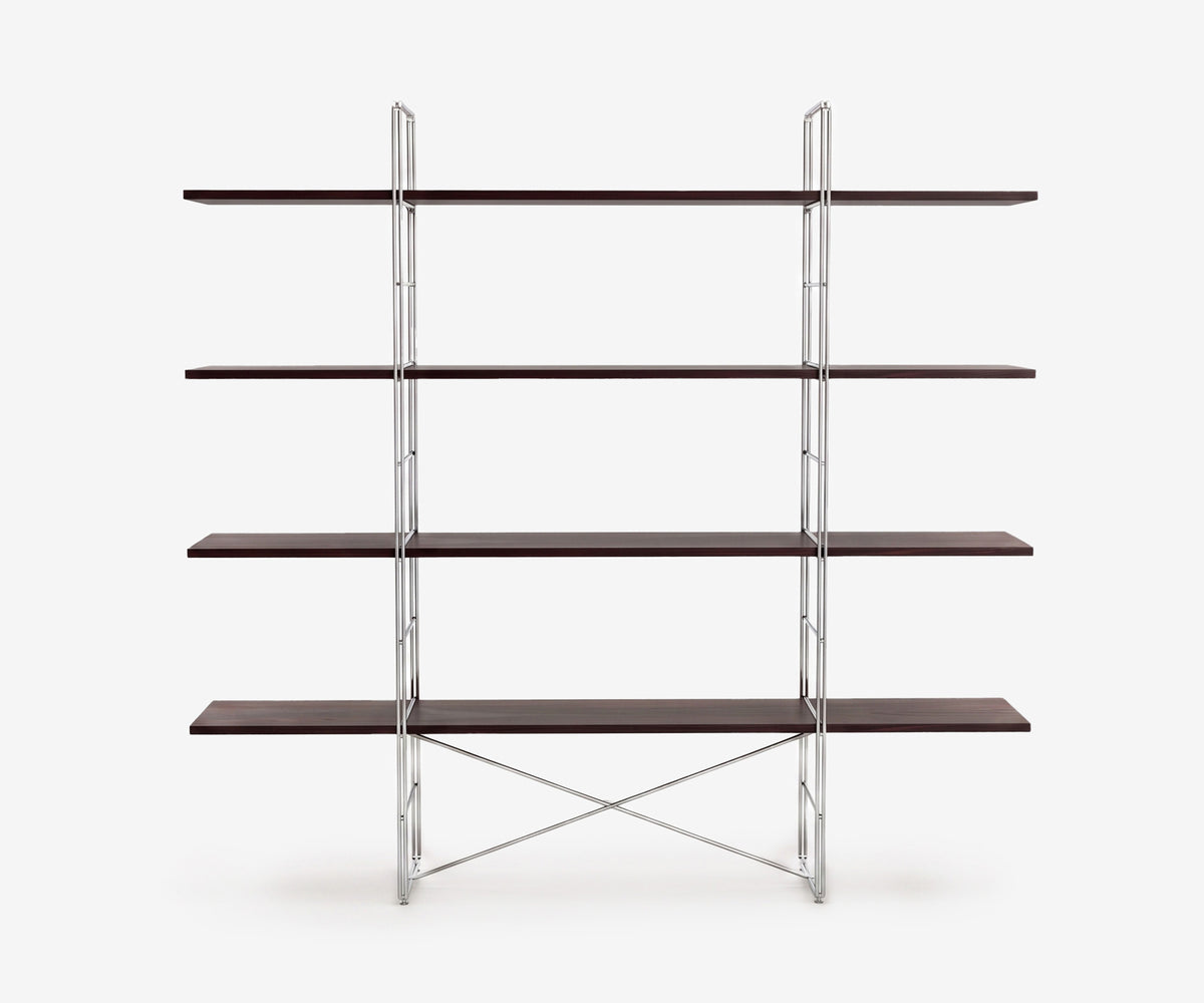 Arka Solid Wood Bookshelf