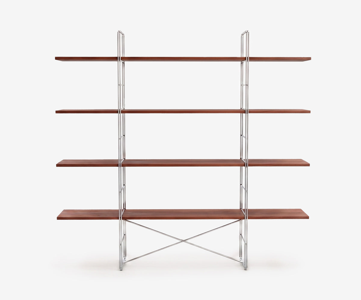 Arka Solid Wood Bookshelf