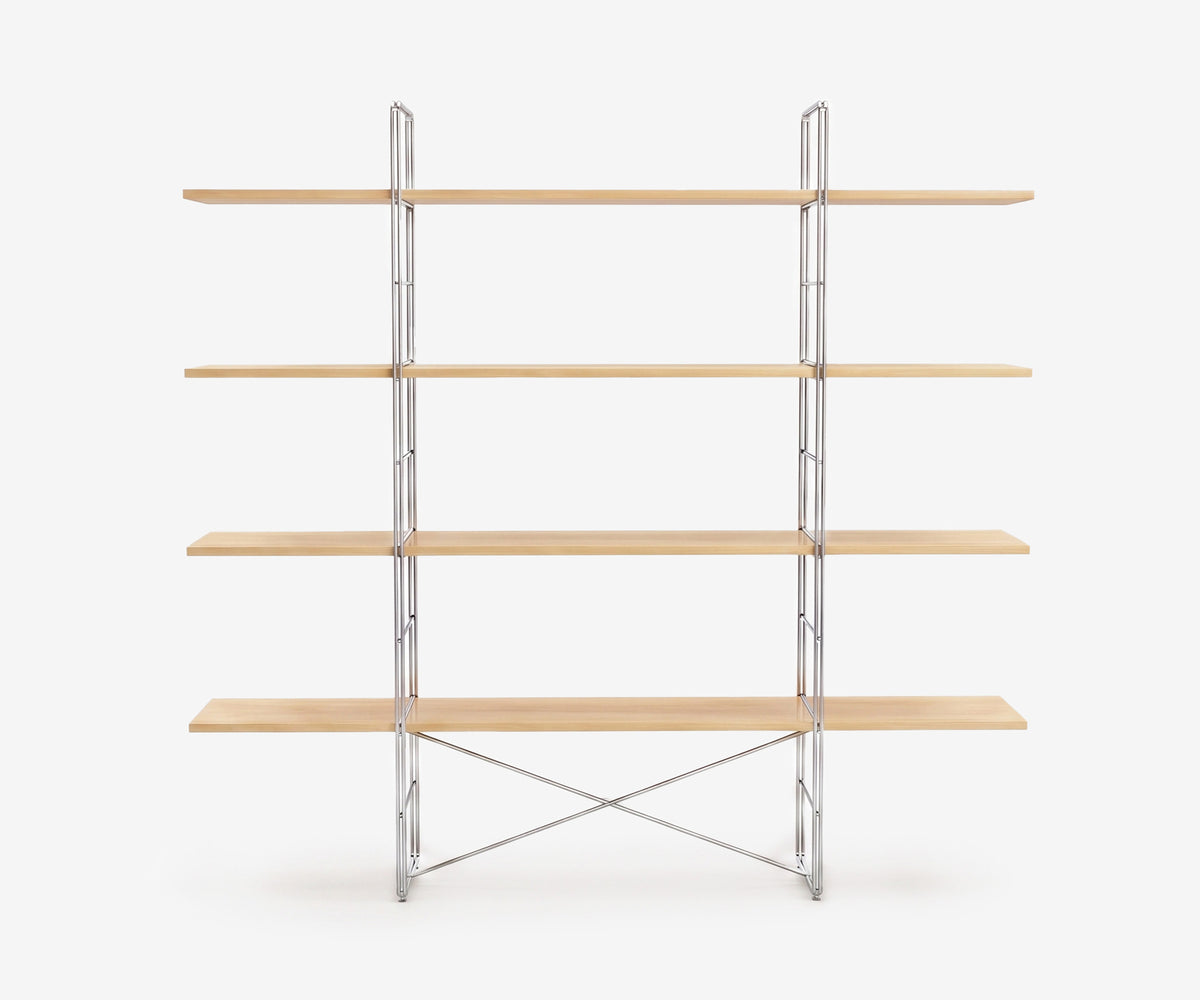 Arka Solid Wood Bookshelf